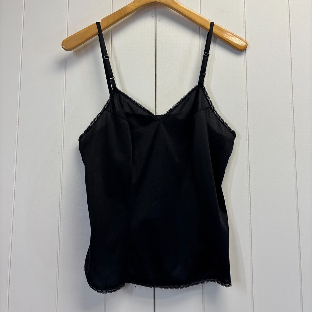 Vintage Vanity Fair Women Whimsigoth Camisole Top Size 38 Fairy Grunge Night Out